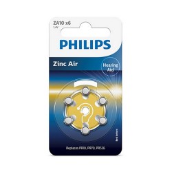 Pilhas Philips Zinco (6 uds)