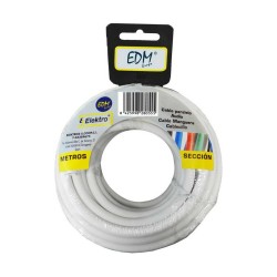 Cabo EDM 2 x 2,5 mm Branco...